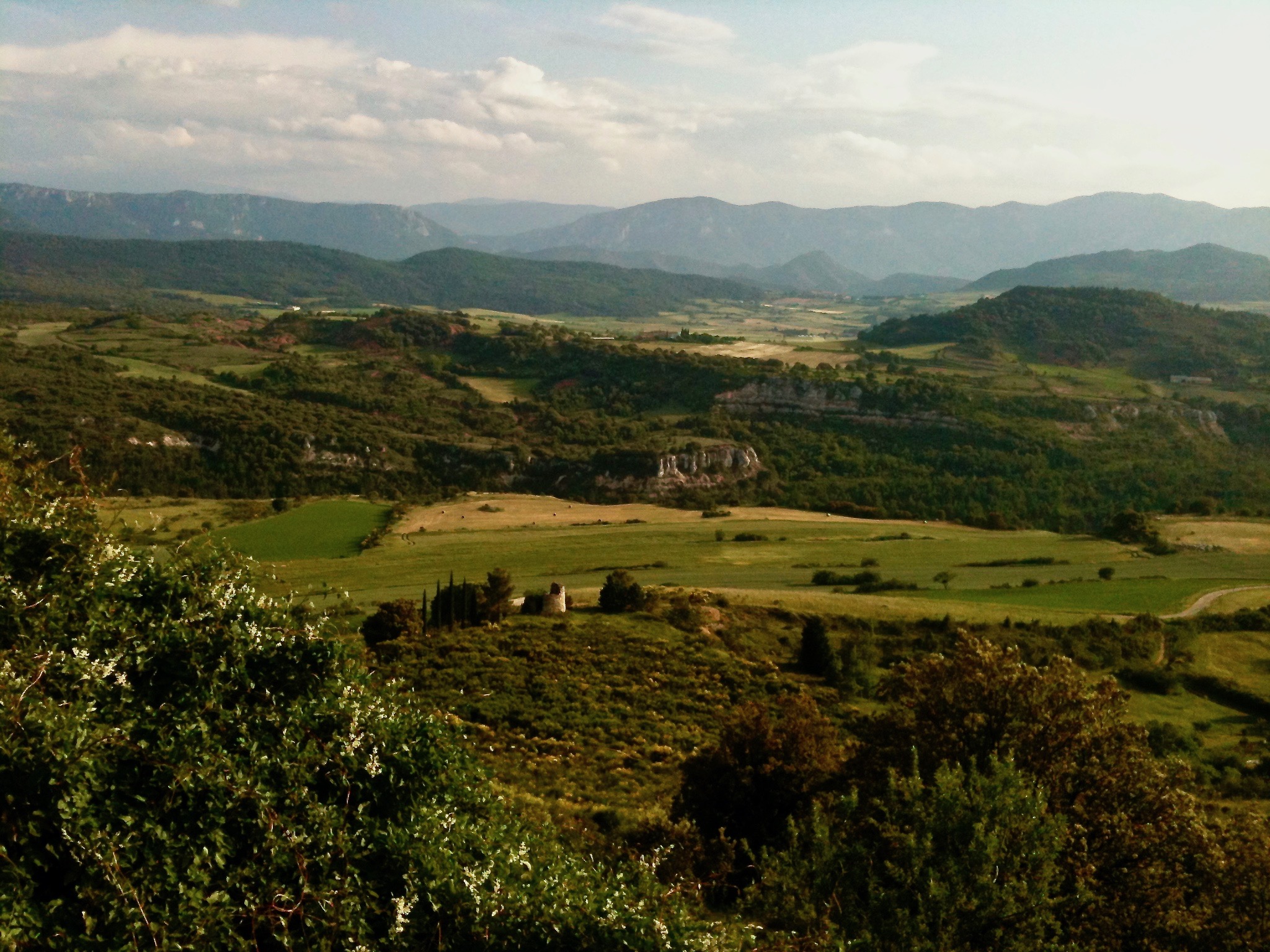 Panorama sur la région du Razès